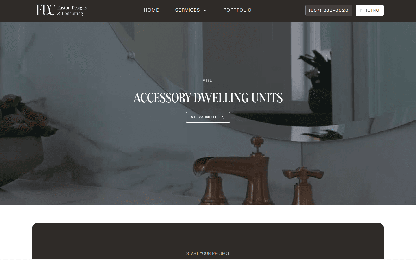 Easton Designs & Consulting, Services · Adu