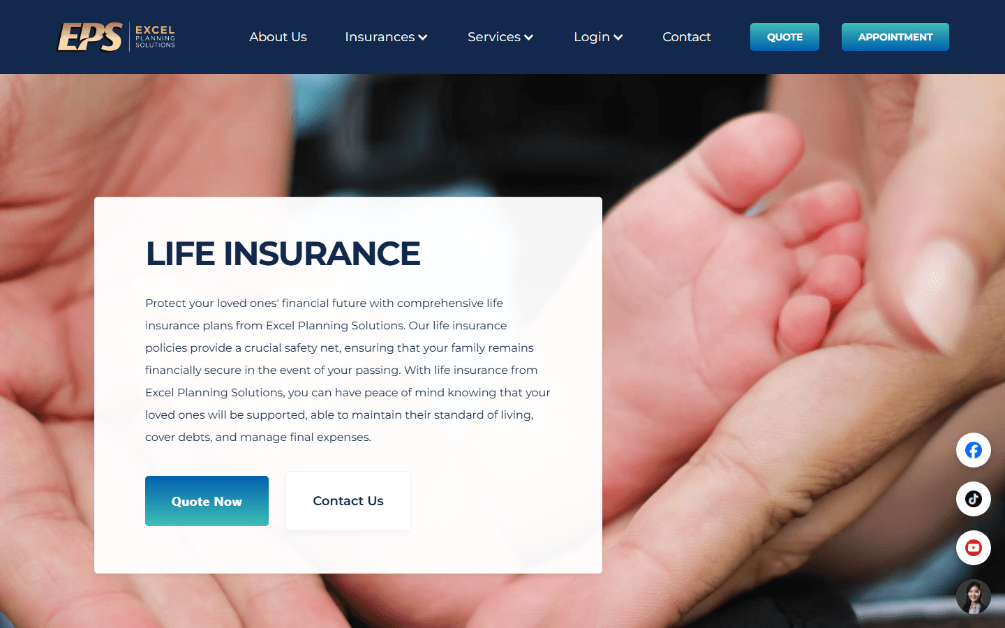 Excel Planning Solutions, Insurance · Life Insurances