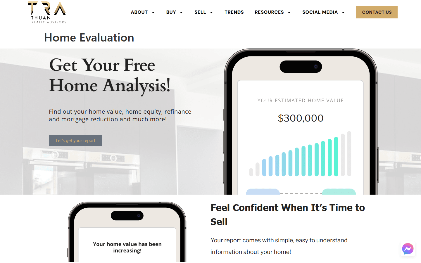 Thuan Realty Advisors, Home Evaluation