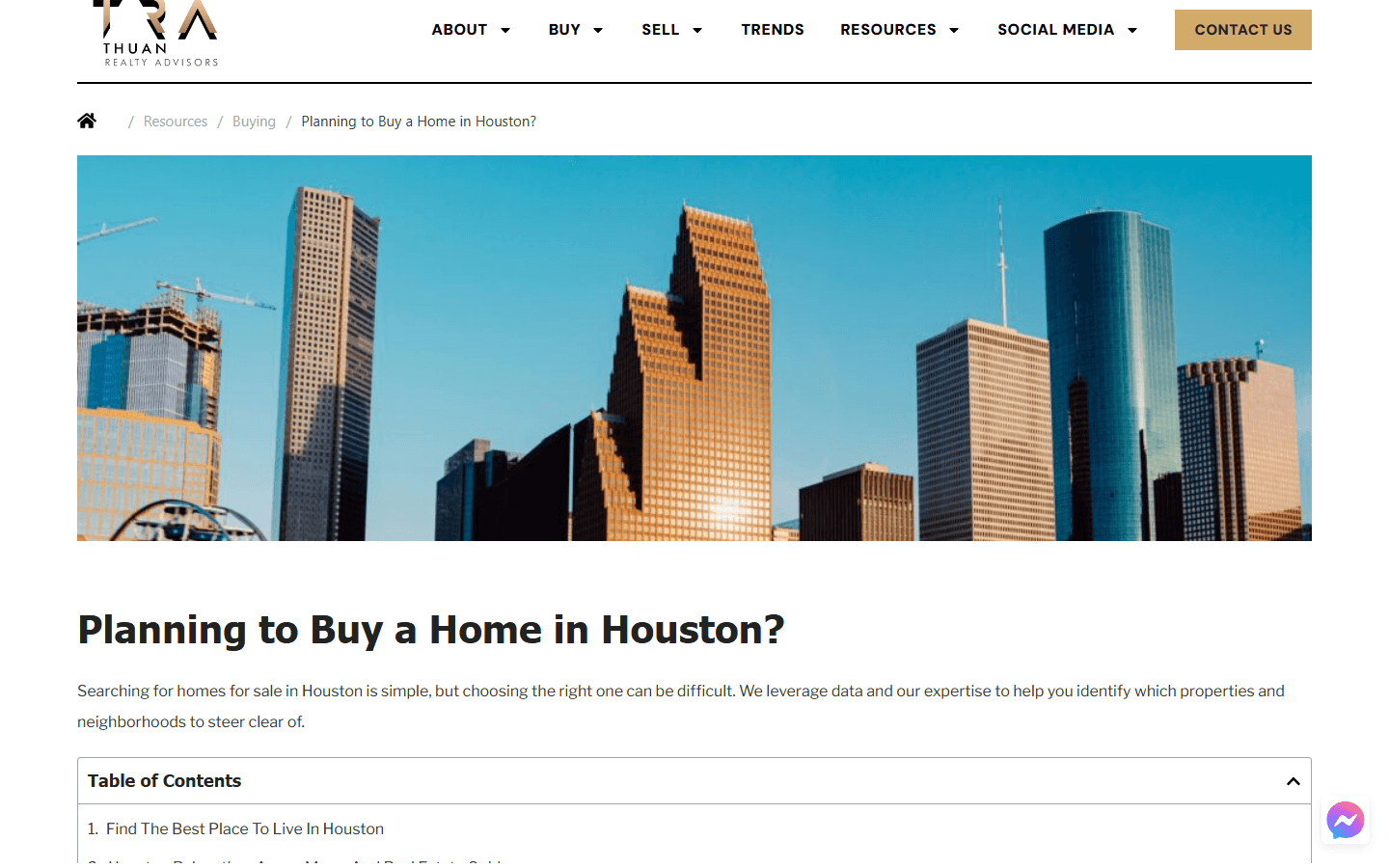 Thuan Realty Advisors, Planning To Buy A Home In Houston