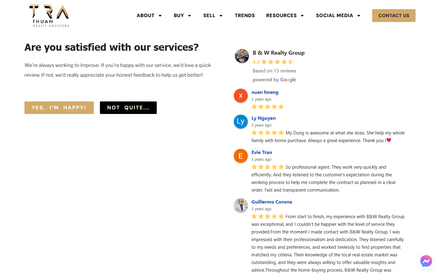 Thuan Realty Advisors, Review
