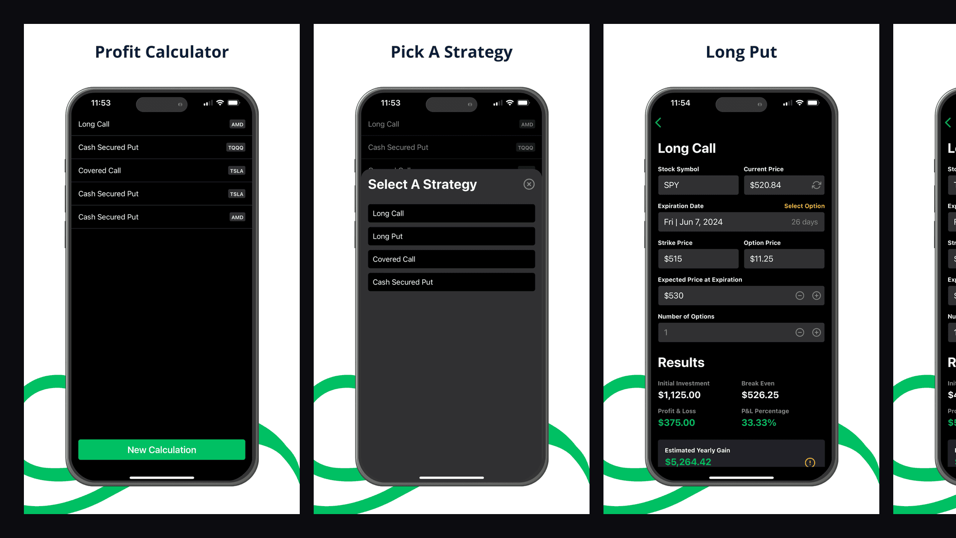 Options Trading Calculator preview